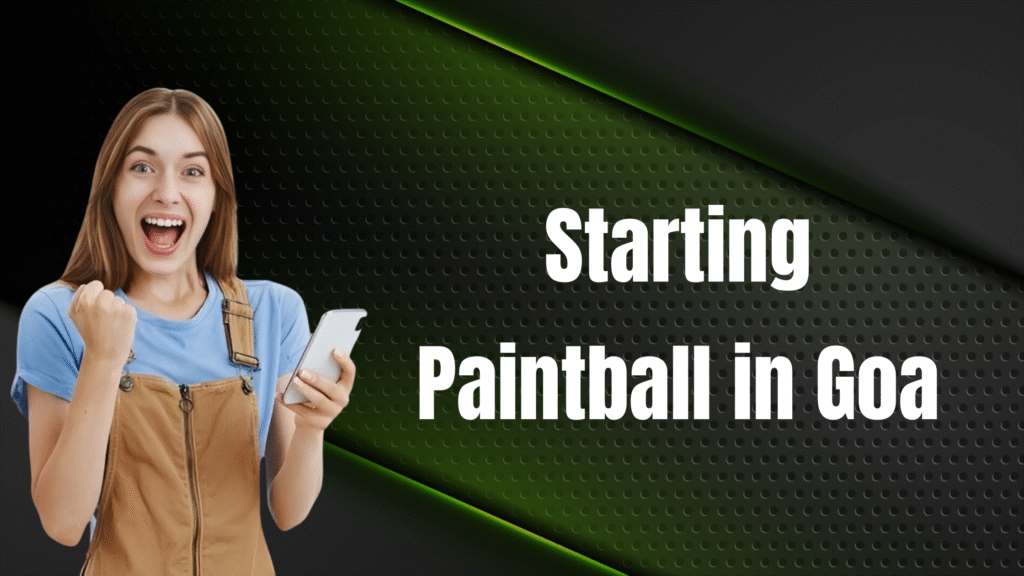 Paintball Game in Goa